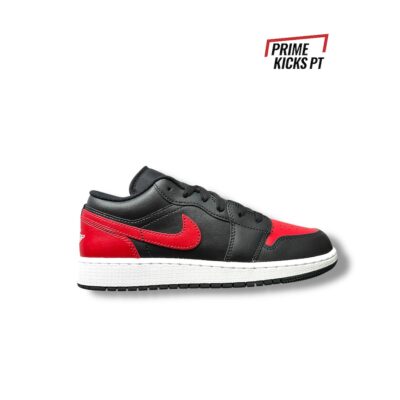 Air Jordan 1 Low GS “Black/Red” — Seleção PrimeKicks