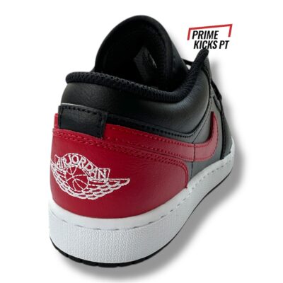 Air Jordan 1 Low GS “Black/Red” — Seleção PrimeKicks